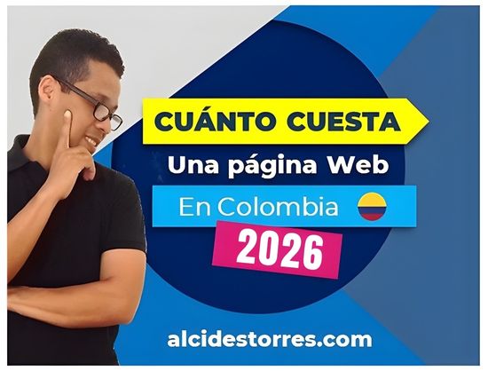 Cómo saber cuanto cuesta una página web en Colombia 2026